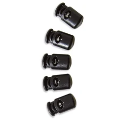 Hot Tatonka Kordelstopper - Tanka 5-er Pack - black