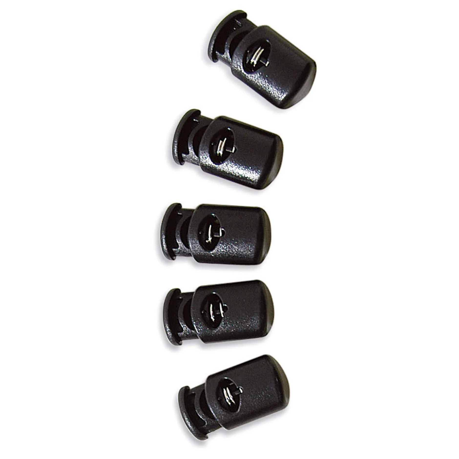 Hot Tatonka Kordelstopper - Tanka 5-er Pack - black