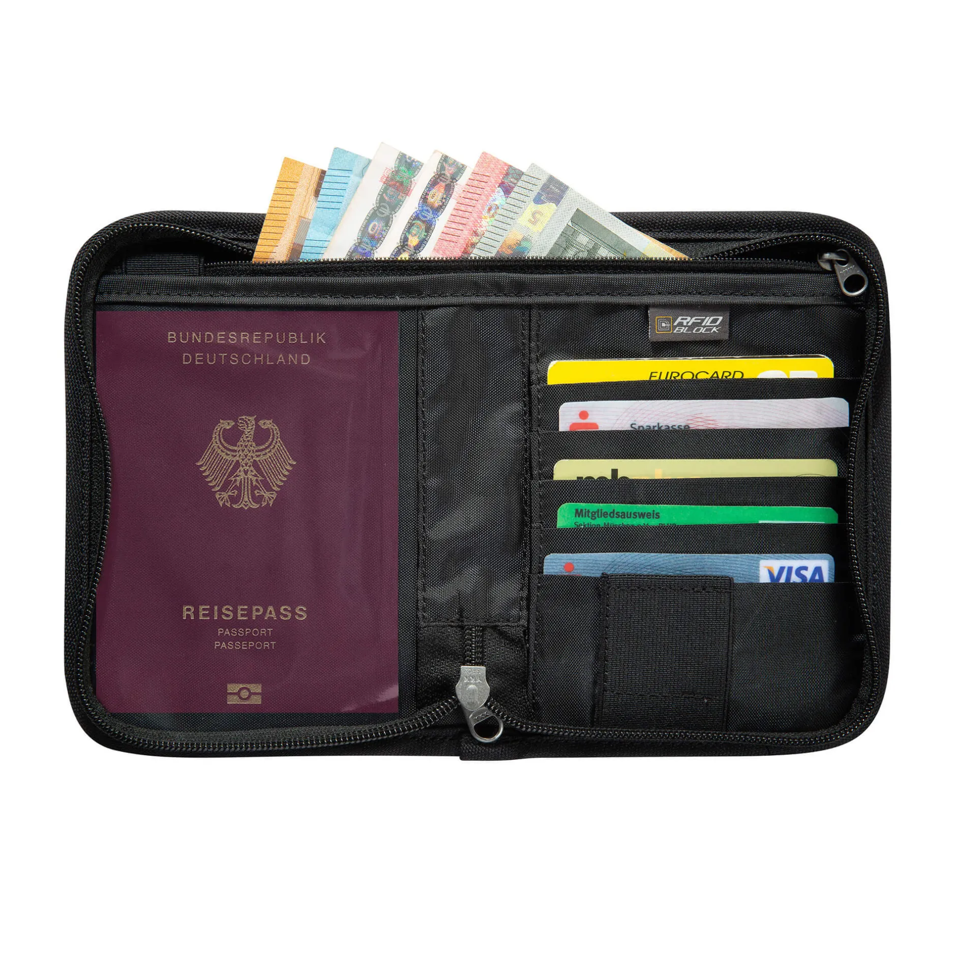 Online Tatonka Reisebörse - Travel Zip M RFID Block -