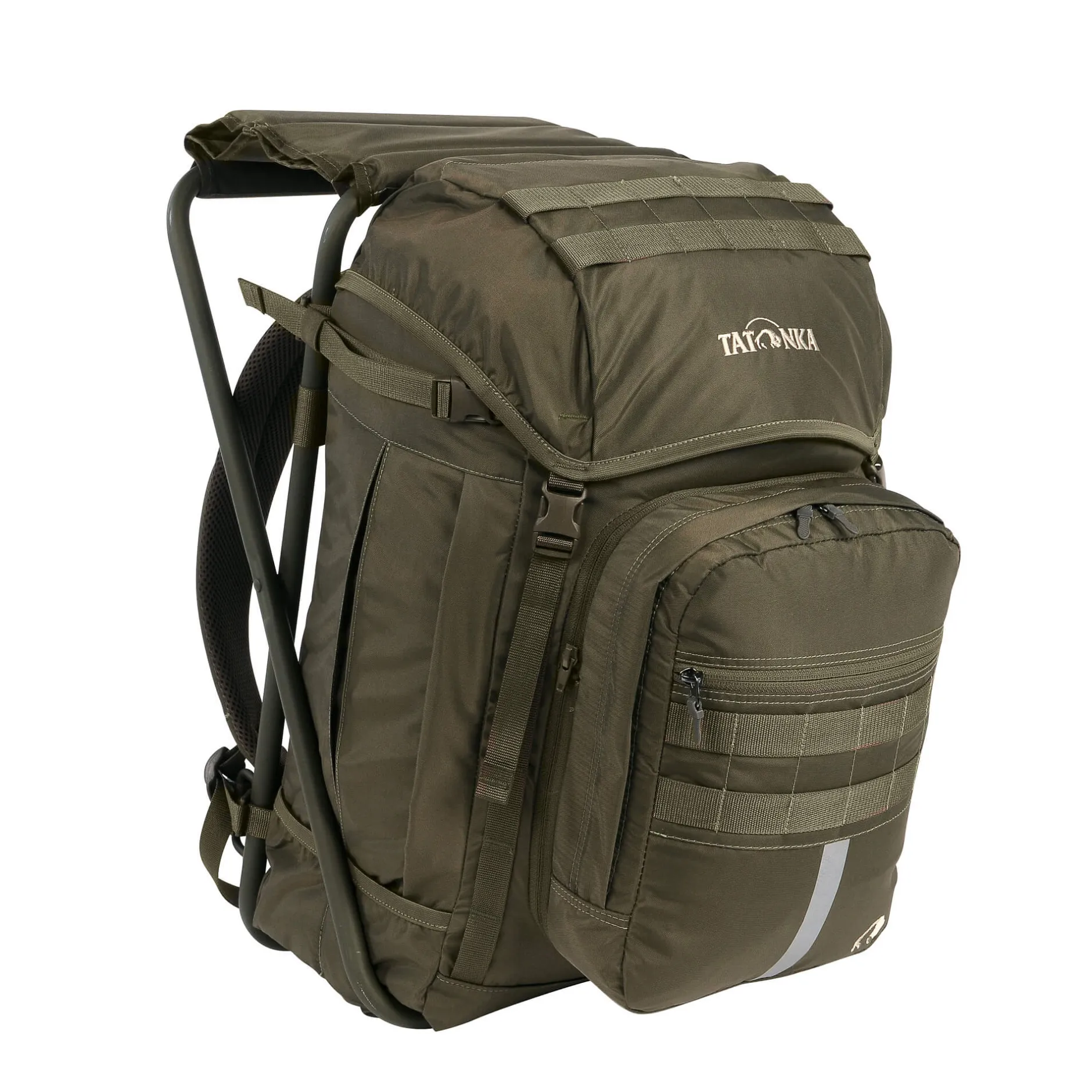 Outlet Tatonka Rucksack mit Hocker - Petri Chair - olive