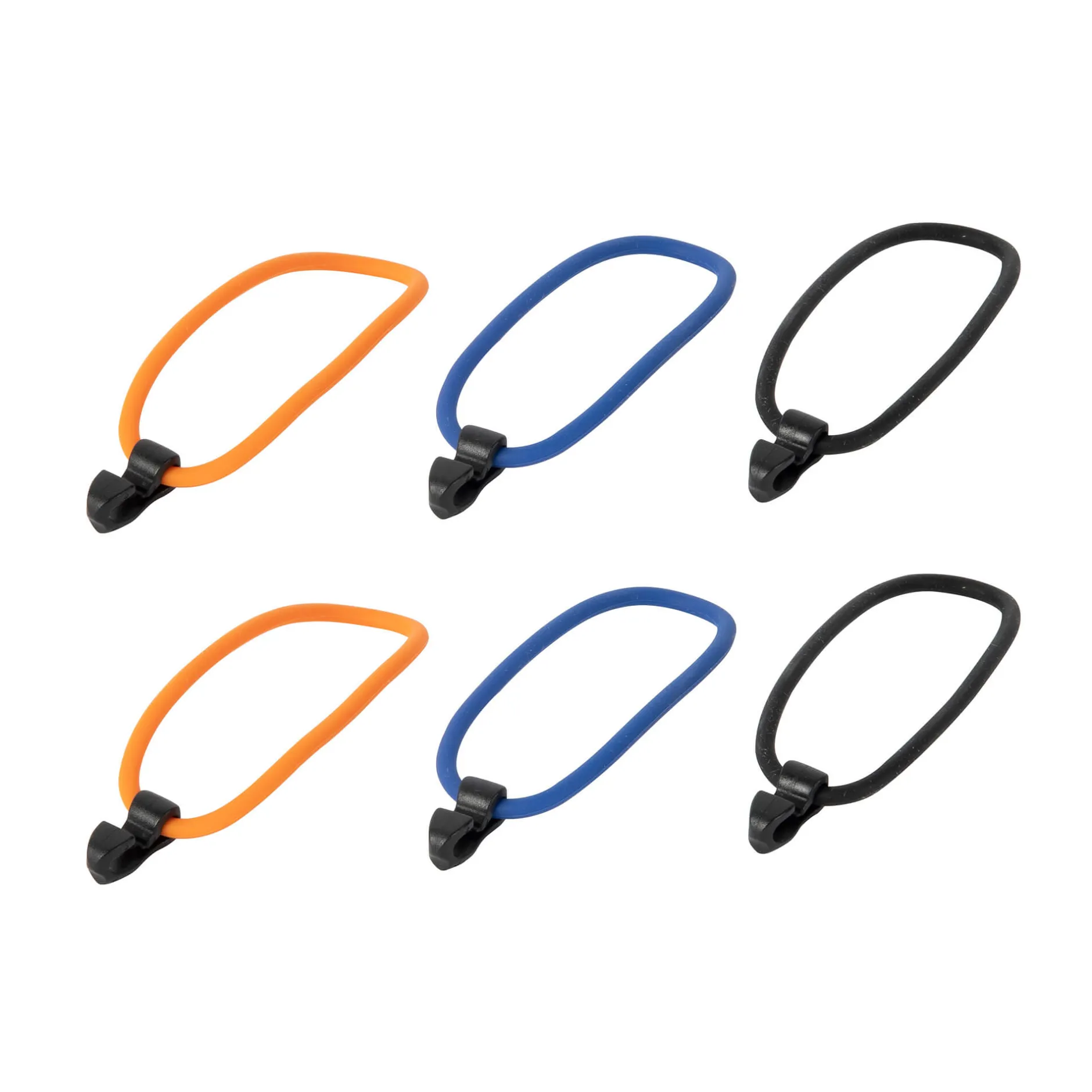 Outlet Tatonka Silikon-Befestigungsbänder - Silicone Band M 6pcs - assorted