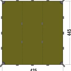 Hot Tatonka Tarp - Tarp 1 - light-olive