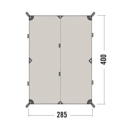 Best Tatonka Tarp - Tarp 4 TC - sand-beige