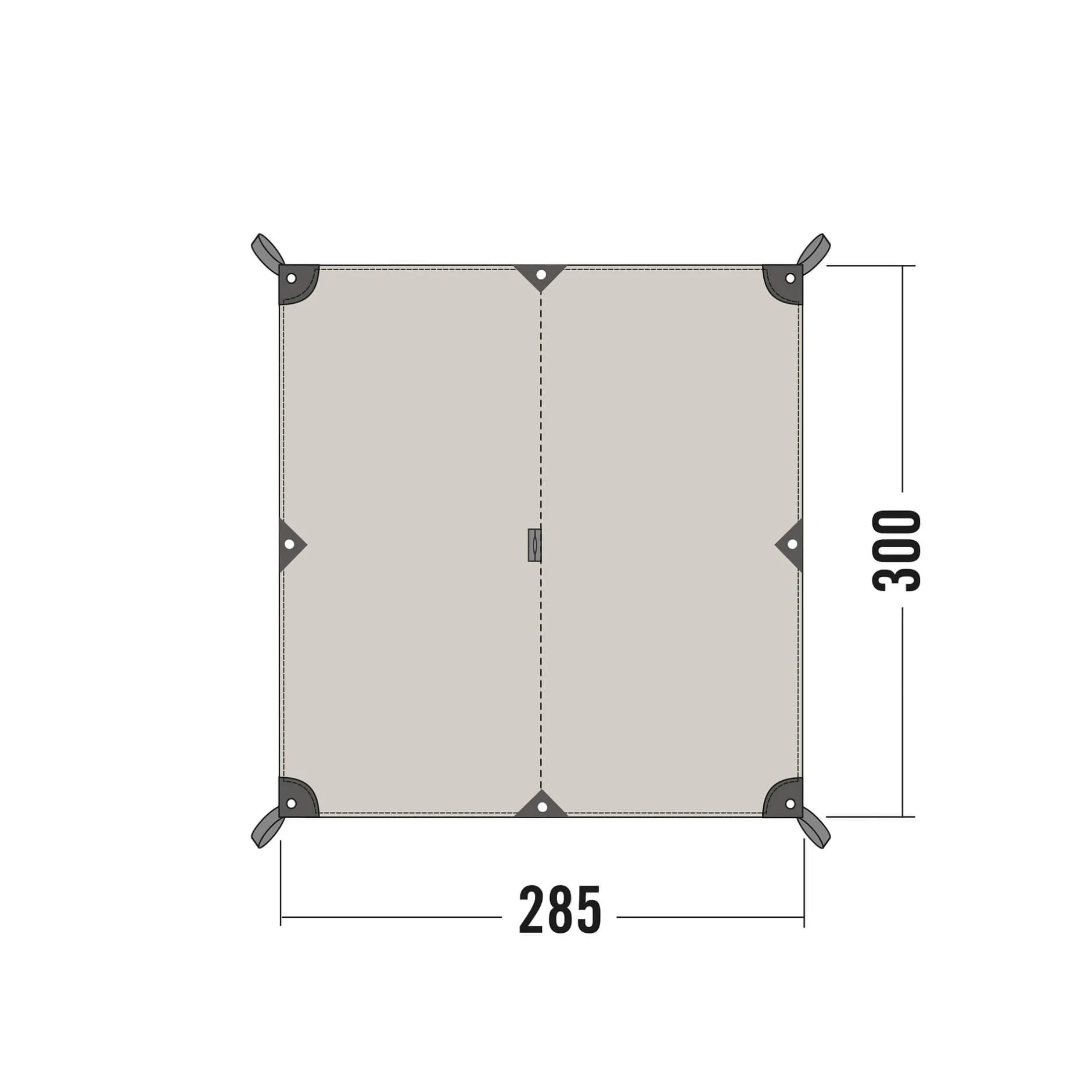 Hot Tatonka Tarp - Tarp 2 TC - sand-beige