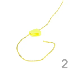 Outlet Tatonka Zelt-Dreilochspanner - Tent Fastener 10pcs - yellow