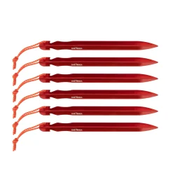 Hot Tatonka Zelthering-Set - Zelthering / tent peg light 17cm 6pcs - red