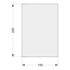 Clearance Tatonka Zeltunterlage - Floorsheet Tyvek II 150 x 220cm - white